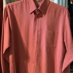 Bogatchi Umo Striped Men's Casual button up,‎ medium